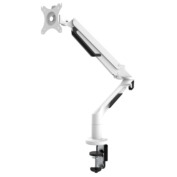 Sealey DH26 Dellonda Adjustable Single Monitor Arm with 360� Rotation - White