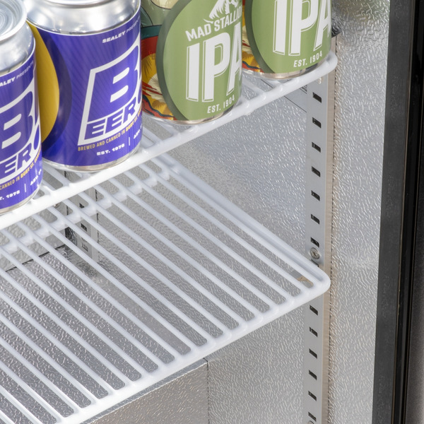 Sealey DH272 Baridi Hinged Double Door, Back Bar Drinks Fridge/Cooler, 190L Capacity