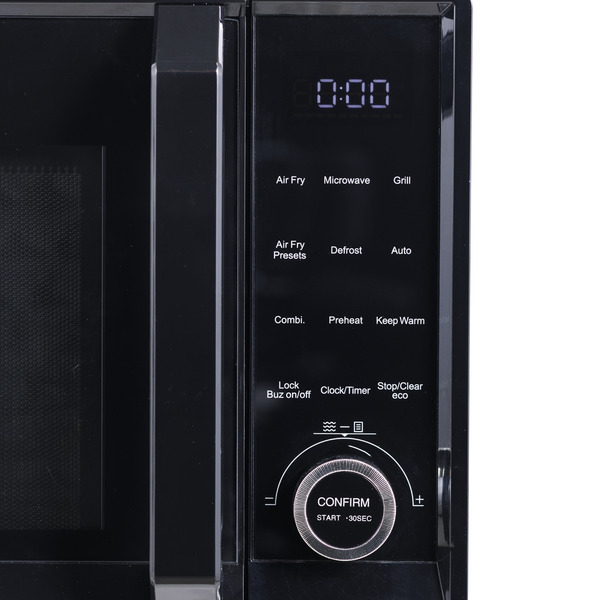 Sealey DH277 Baridi 7-in-1 Air Fryer Microwave & Grill, 28L Capacity - Black