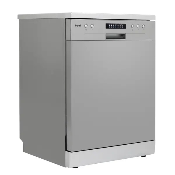 Sealey DH280 Baridi Regular Sized Freestanding Dishwasher 60cm Wide 13 Place Settings - Silver