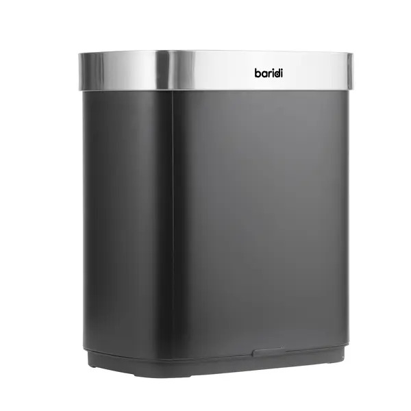Sealey DH281 Sensor Bin 50L - Black/Stainless Steel