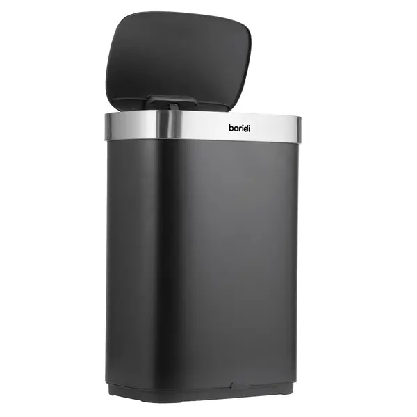 Sealey DH282 Sensor Bin 65L - Black/Stainless Steel