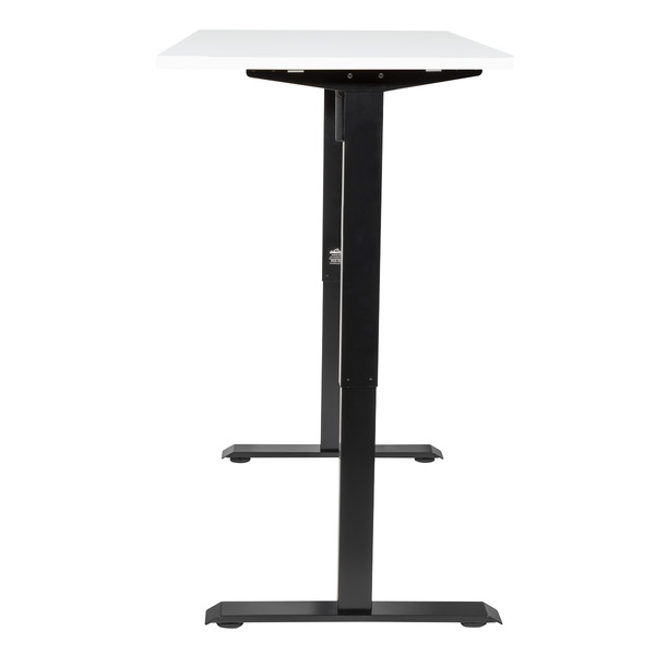 Sealey Dellonda Single Motor Ultra-Quiet Adjustable-Height Electric Sit/Stand Desk - White Desktop