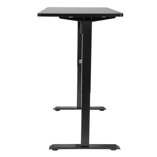 Sealey DH38 Dellonda Single Motor Ultra-Quiet Adjustable-Height Electric Sit/Stand Desk - Black Desktop