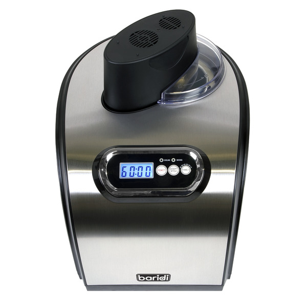 Baridi Ice Cream, Gelato & Sorbet Machine with Fast-Freeze Compressor Cooling 1.5L Capacity