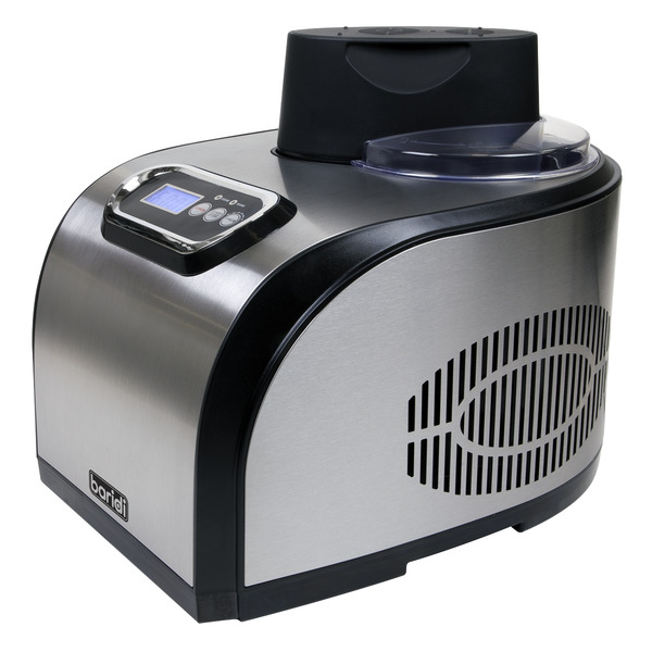 Baridi Ice Cream, Gelato & Sorbet Machine with Fast-Freeze Compressor Cooling 1.5L Capacity