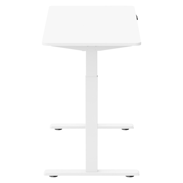 Sealey DH56 Dellonda Single Motor Ultra-Quiet Adjustable-Height Electric Sit/Stand Desk - White Desktop