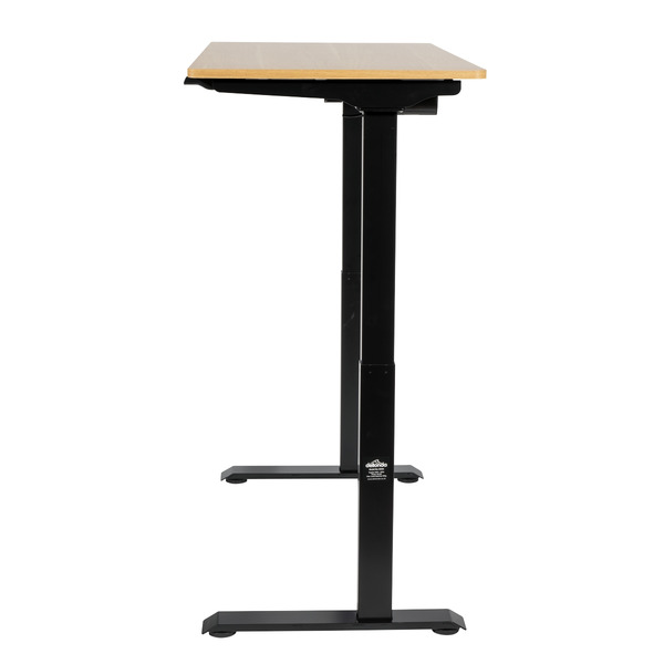 Sealey Dellonda Single Motor Ultra-Quiet Adjustable-Height Electric Sit/Stand Desk - Oak Desktop