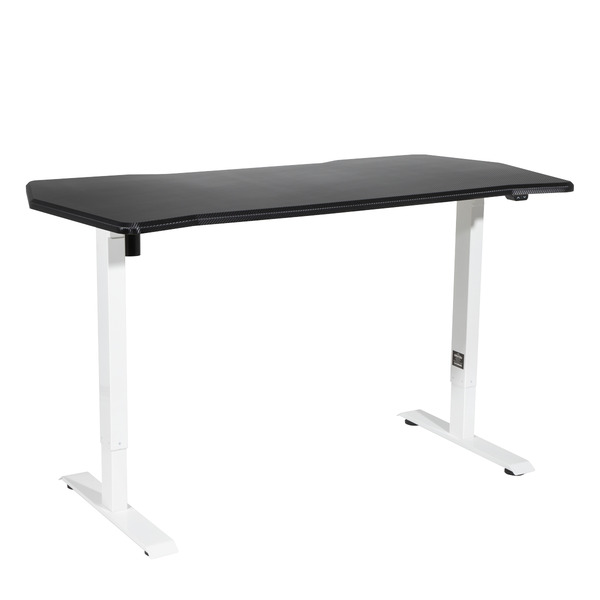 Sealey Dellonda Single Motor Ultra-Quiet Adjustable-Height Electric Sit/Stand Desk - Carbon Fibre Effect Desktop