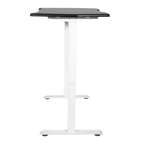 Sealey Dellonda Single Motor Ultra-Quiet Adjustable-Height Electric Sit/Stand Desk - Carbon Fibre Effect Desktop