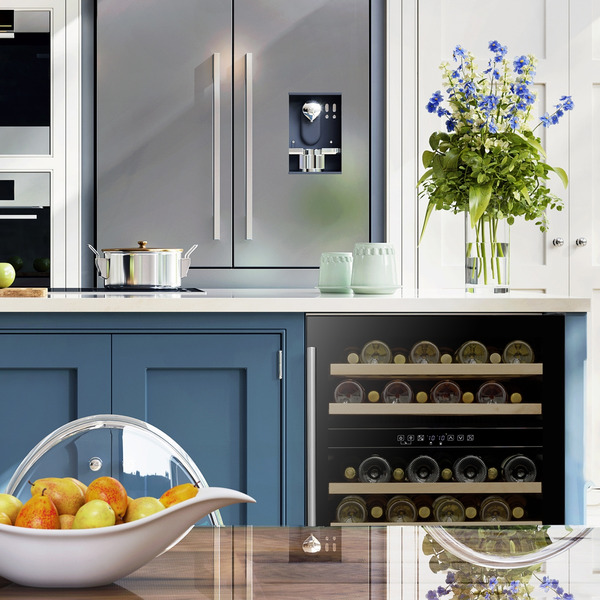 Sealey Baridi 46 Bottle Under-Counter/Freestanding Dual Zone Fridge & Cooler 60cm