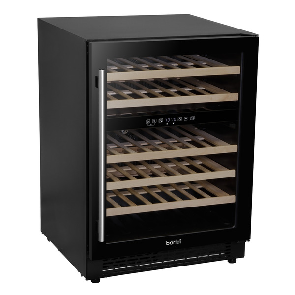 Sealey Baridi 46 Bottle Under-Counter/Freestanding Dual Zone Fridge & Cooler 60cm