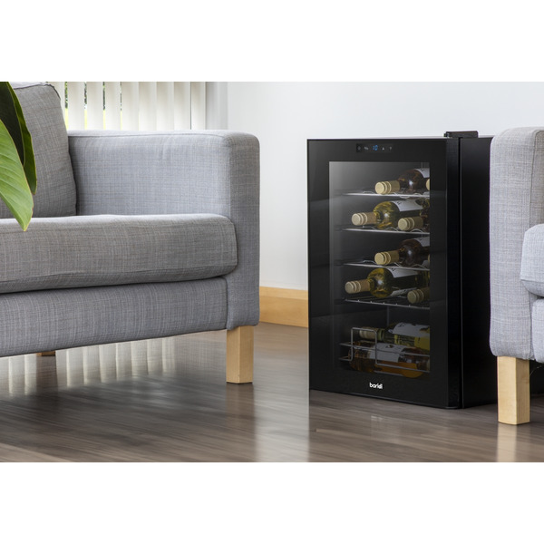 Baridi 20 Bottle Tabletop Wine Fridge & Cooler