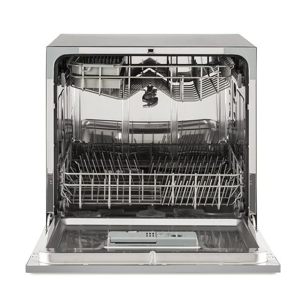 Baridi Tabletop Dishwasher 8 Place Settings 8L Capacity - Silver