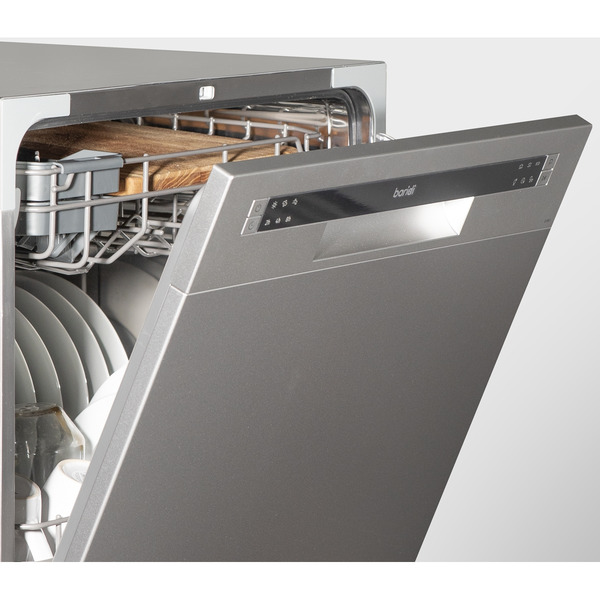 Baridi Tabletop Dishwasher 8 Place Settings 8L Capacity - Silver
