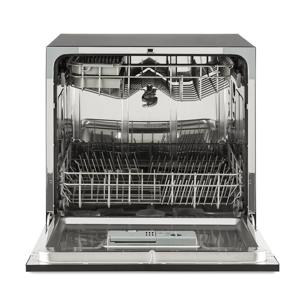 Baridi Tabletop Dishwasher 8 Place Settings 8L Capacity - Black