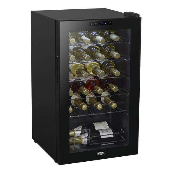 Baridi 24 Bottle Tabletop Wine Fridge & Cooler