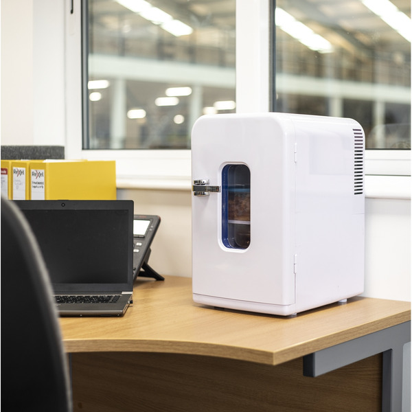 Sealey DH94 Baridi Mini Fridge/Warmer 15L Capacity 12V/230V - White