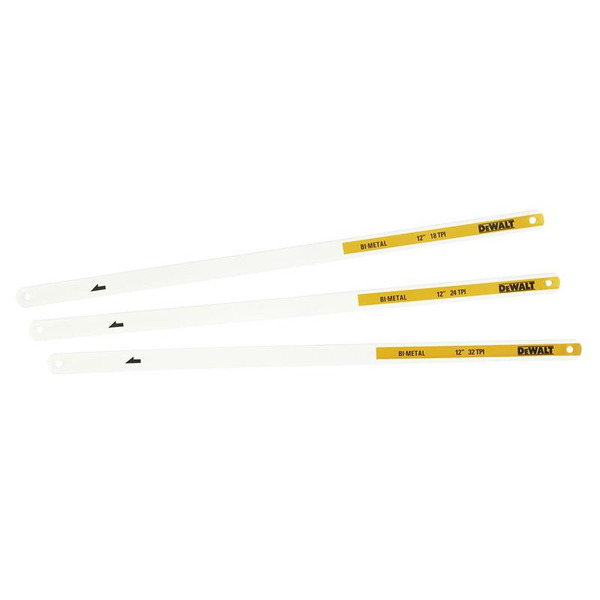 Mixed Hacksaw Blade Pack, 3 Piece