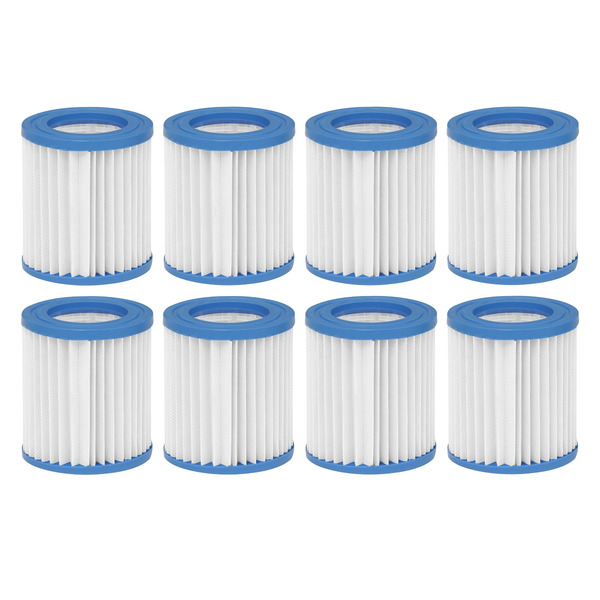 Sealey DL117 Dellonda Swimming Pool Filter Cartridge - Pack of 8