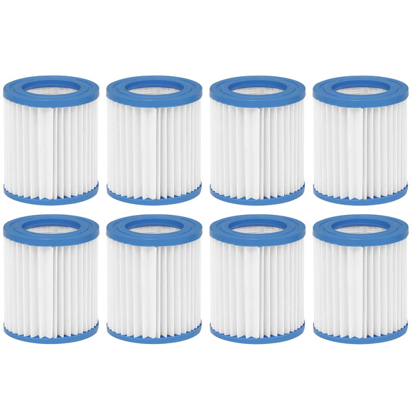 Sealey DL122 Dellonda Swimming Pool Filter Cartridge - Pack of 8