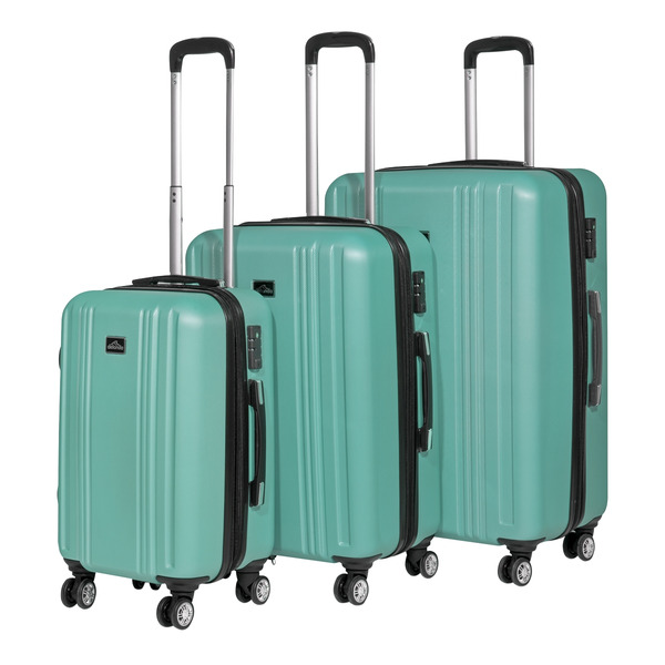Sealey DL126 Dellonda Lightweight ABS Luggage Set with TSA Lock - Teal
