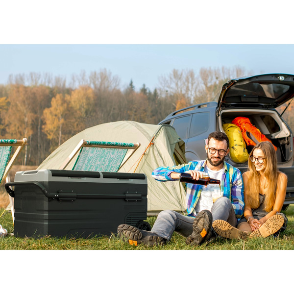 Dellonda Portable Fridge Freezer/Cool Box with LED Display 95L