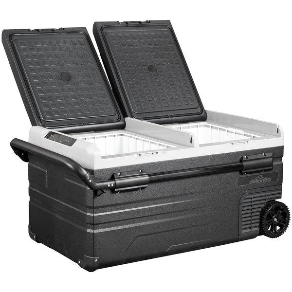 Dellonda Portable Fridge Freezer/Cool Box with LED Display 95L