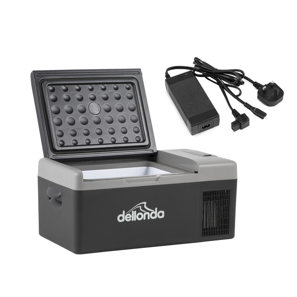 Sealey DL130 Dellonda Portable Fridge Freezer/Cool Box with LED Display & AC/DC 230V Adaptor 15L