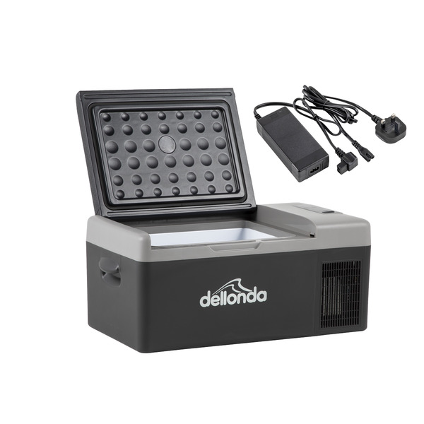 Sealey DL130 Dellonda Portable Fridge Freezer/Cool Box with LED Display & AC/DC 230V Adaptor 15L