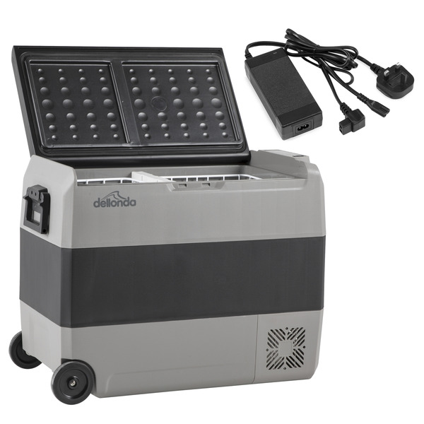 Sealey DL133 Dellonda Portable Fridge Freezer/Cool Box with LED Display & AC/DC 230V Adaptor 60L