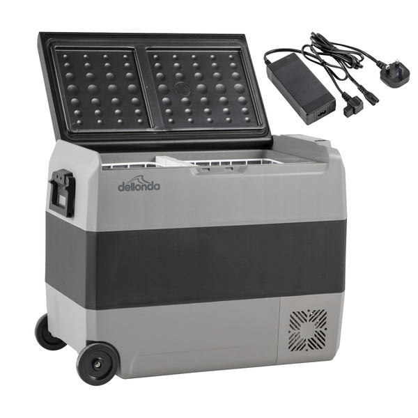 Sealey DL133 Dellonda Portable Fridge Freezer/Cool Box with LED Display & AC/DC 230V Adaptor 60L