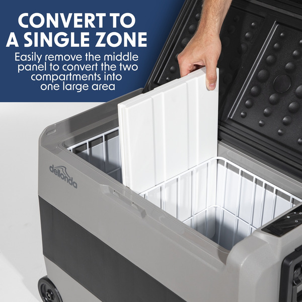 Sealey Dellonda Portable Fridge Freezer/Cool Box with LED Display 60L