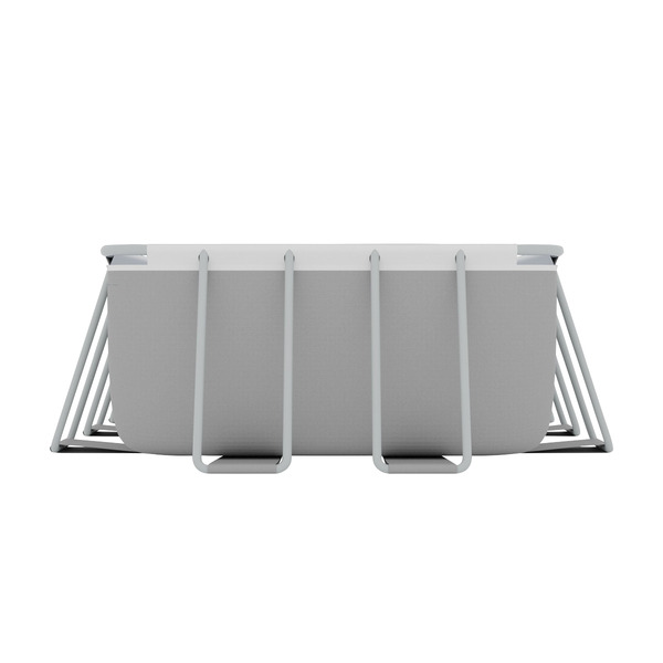 Sealey Dellonda Deluxe Steel Frame Rectangular Swimming Pool with Step Ladder & Filter Pump 21ft