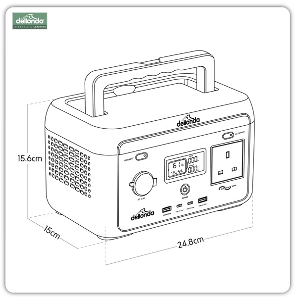 Sealey Dellonda Portable Power Station 300W