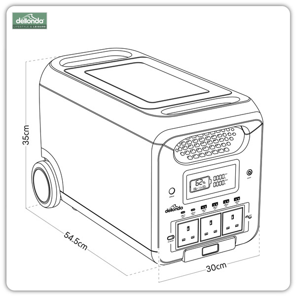 Sealey Dellonda Portable Power Station 3000W
