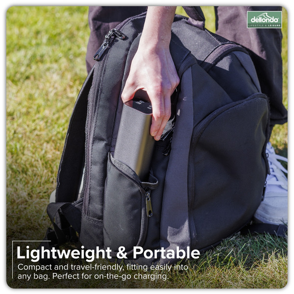 Sealey DL168 Dellonda Portable Power Bank 140W 27000mAh