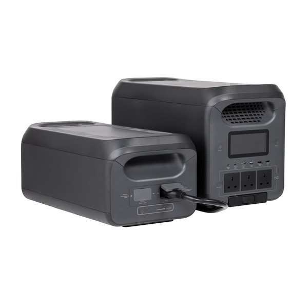 Sealey DL182 Dellonda Portable Power Station 3000W & Battery Expansion Pack 2560Wh