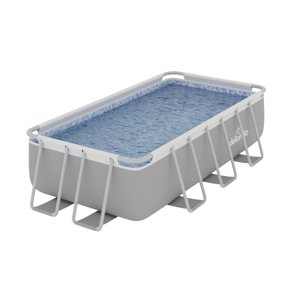 Sealey Dellonda Deluxe Steel Frame Swimming Pool with Filter Pump 13ft
