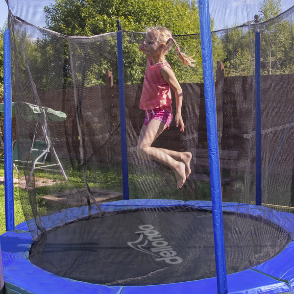 Sealey DL66 Dellonda Heavy-Duty Outdoor Trampoline with Safety Enclosure Net 6ft