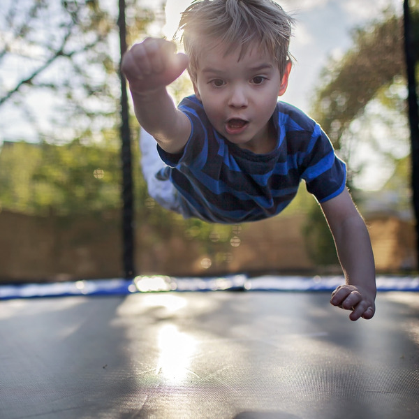 Sealey DL68 Dellonda Heavy-Duty Outdoor Trampoline with Safety Enclosure Net 10ft