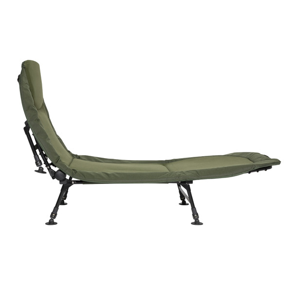 Sealey DL77 Dellonda Adjustable Bedchair with Fleece Mattress & Pillow