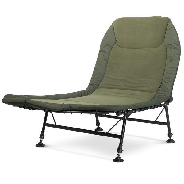 Sealey DL78 Dellonda Adjustable Bedchair with Fleece Mattress & Pillow