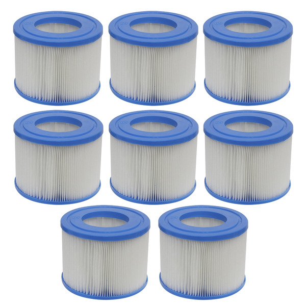 Sealey DL81 Dellonda Hot Tub/Spa Filter Cartridge - Pack of 8