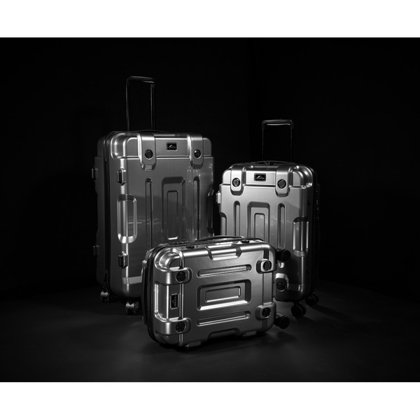 Sealey DL9 Dellonda Lightweight ABS Luggage Set 3pc - Silver