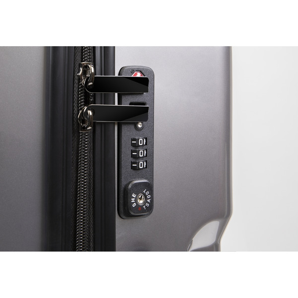 Sealey DL9 Dellonda Lightweight ABS Luggage Set 3pc - Silver