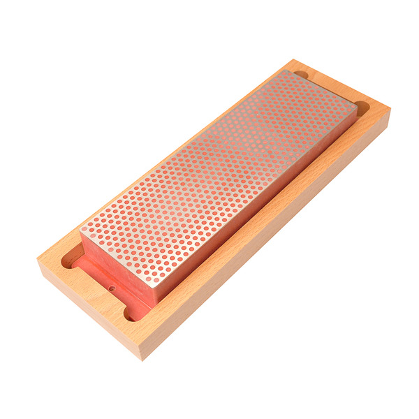 DMT DMTW8F Diamond Whetstone 200mm Wooden Box Red 600 Grit Fine