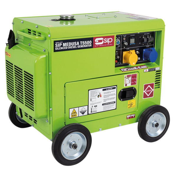 SIP Medusa T5500 Silenced Diesel Generator - 25153