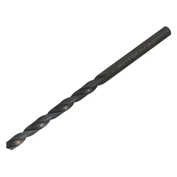 Dormer DORA100430 A100 HSS Jobber Drill Bit 4.30mm OL:80mm WL:47mm