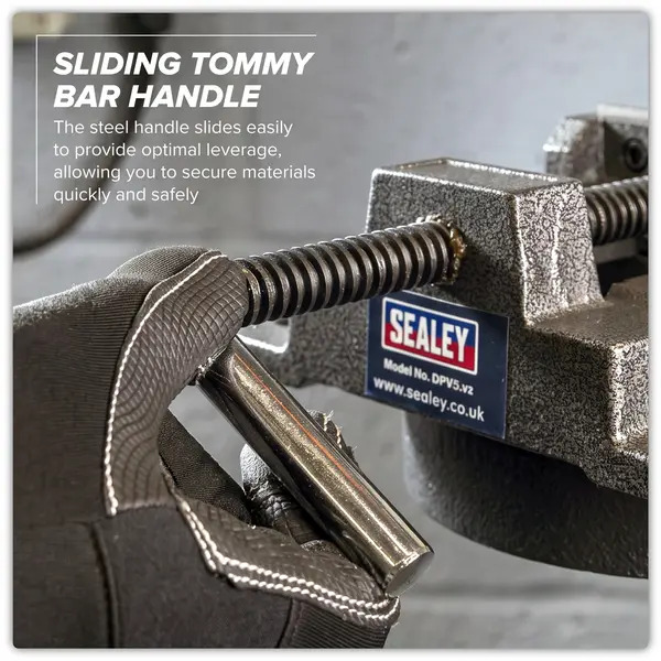 Sealey DPV5 Drill Vice Standard 125mm Jaw